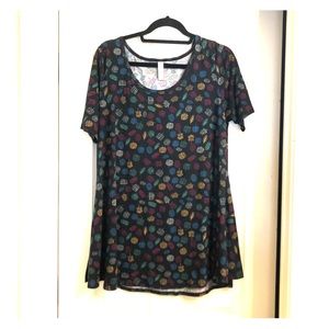 Lularoe Black Perfect Tee new without tags